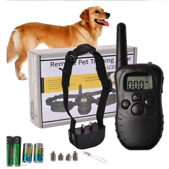 Нашийник для дресирування собак Remote Pet Dog Training з QV-137 LCD Дисплеєм | Зображення 7