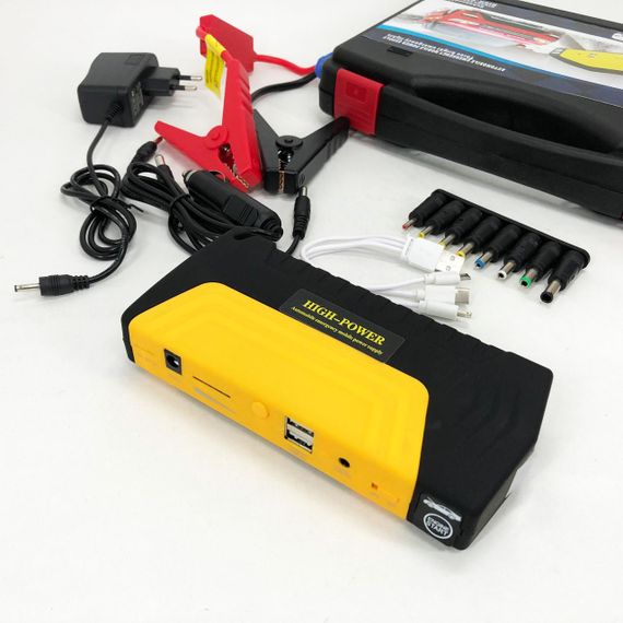 Бустер для зарядки автомобиля 50800 mAh, Автономное пуско-зарядное устройство, JW-505 Пусковая зарядка | Зображення 4