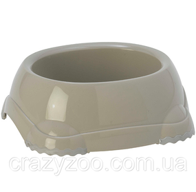 Миска для собак та котів Moderna Smarty пластикова сіра 12 см 315 мл H101330