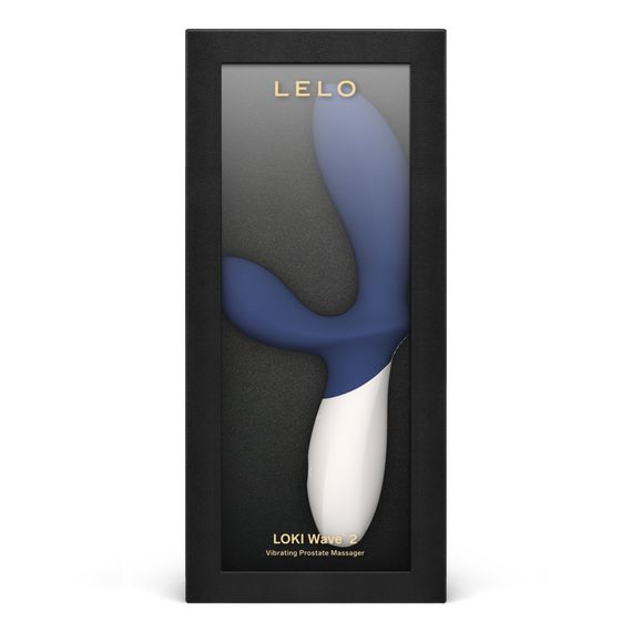 Массажер простаты LELO Loki Wave 2 Base Blue, 2 мотора, манящее движение + вибрация | Зображення 2