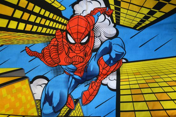 Постільна білизна TAC Disney 160×220 см Spiderman Exciting Jump | Зображення 2