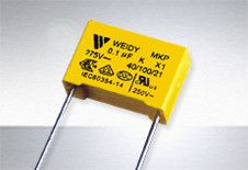 CLASS X2-MKP  0,47 mkf-280 VAC (±10%)  P:22,5mm