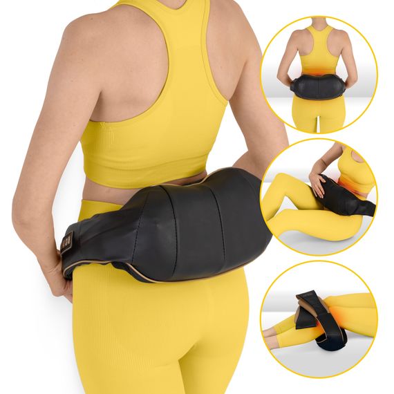 Накидка-масажер 4FIZJO Shiatsu Pro+ для шиї та спини Black/Gold (P-5907739312358) | Зображення 3