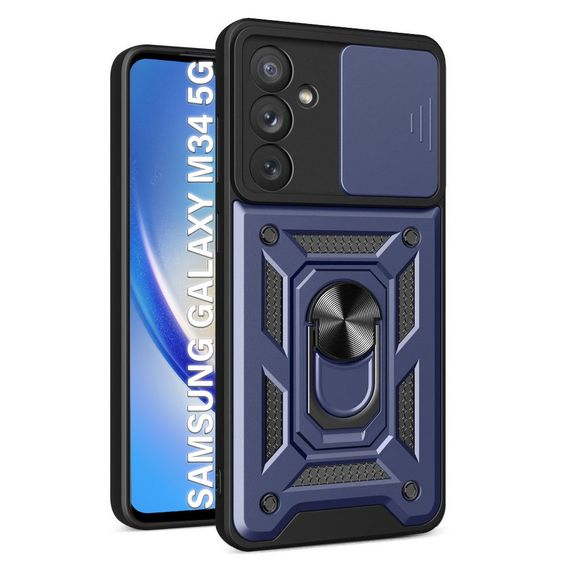 Чохол до мобільного телефона BeCover Military Samsung Galaxy M34 5G SM-M346 Blue (710680) | Зображення 6