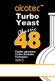 Сухі турбо дріжджі 48 Alcotec Turbo Yeast Classic