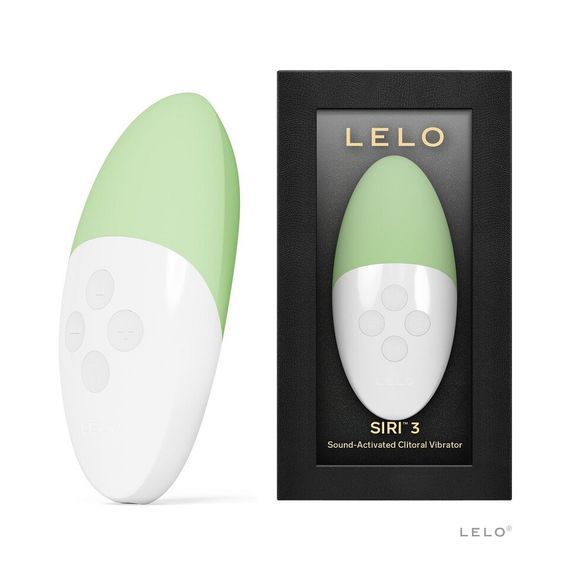 Музичний вібратор для клітора LELO SIRI 3 Green, вібрації в ритмі звуків без смартфона | Зображення 1