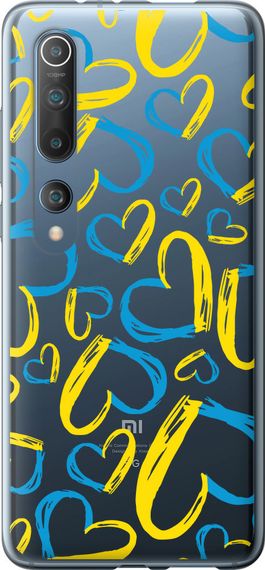 Чехол на Xiaomi Mi 10 Pro Сердца UA "5292u-1870-17620"