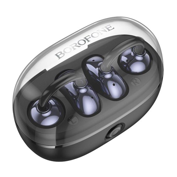 Беспроводные наушники BOROFONE FQ5 Spirit clip-on true wireless BT headset Black | Зображення 2