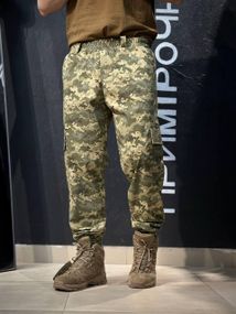Штани Джогери РіпСтоп На Резинці Піксель Tactical мм14