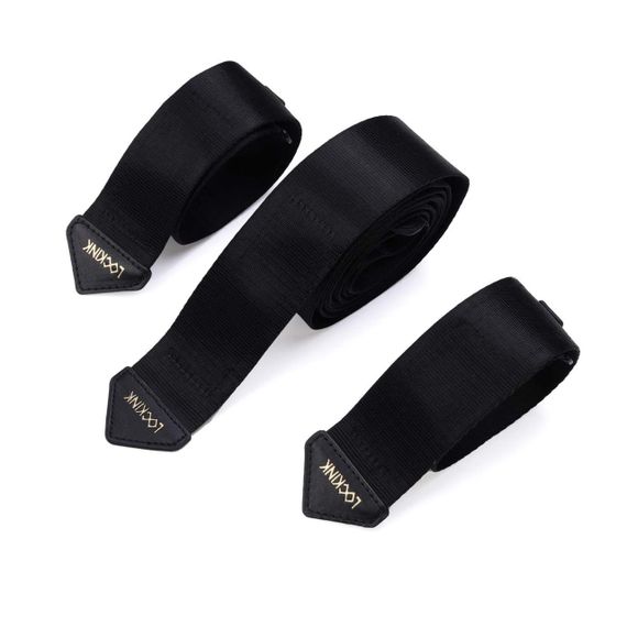 Фіксатори рук і ніг для ліжка LOCKINK BDSM Adjustable Bed Restraint Kit Sex Aura | Зображення 8