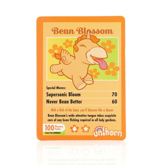 Вибратор-единорожка Unihorn – Bean Blossom, пульсирующий язычок Sex Aura | Зображення 2