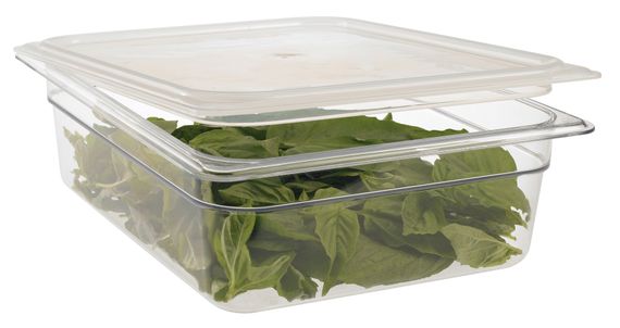 Кришка плоска з прозорого полікарбонату для гастроємності Cambro | Зображення 1