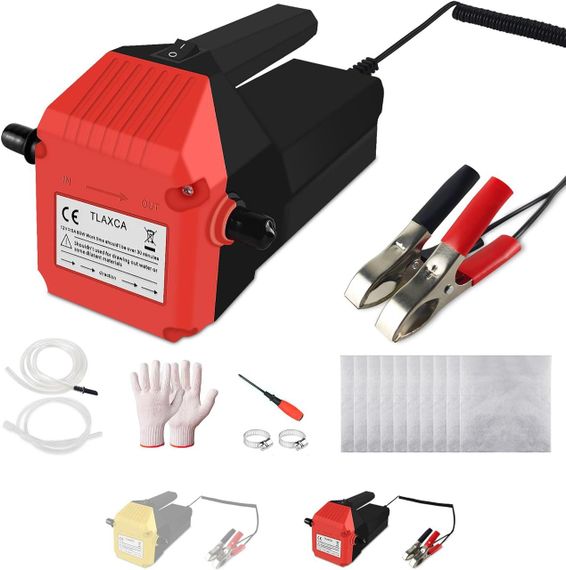 Насос портативний оливний для заміни оливи, Nartov Oil Extraction Pump 12 V 80 W,