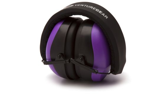 Наушники противошумные защитные Venture Gear VGPM8065C (защита слуха SNR 26 дБ, беруши в комплете), фиолетовые | Зображення 1