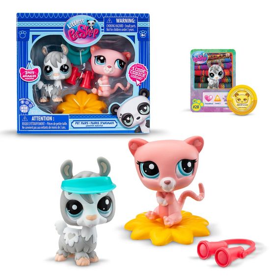 Игровой набор "Игра в прятки" Littlest Pet Shop 00509 аксессуары и 2 фигурки | Зображення 2
