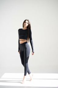 Спортивні лосини Age SPORT з імітацією білизни S Чорний (sv3313s)