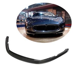 Накладка на передній бампер Lip (2007-2009, Карбон) для Maserati GranTurismo рр