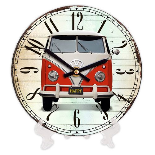 Часы настенные круглые Volkswagen 18 см (CH18_P_15S176)