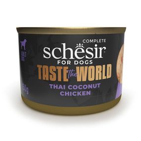 Schesir Taste the World Chicken Thai Coconut вологий корм із куркою для собак 150 гр