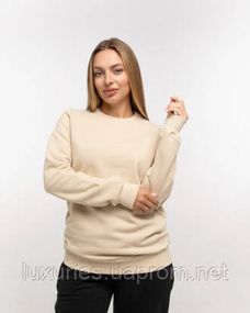 Жіночий світшот українського бренду, теплий жіночий світшот з начосом - 12 кольорів на вибір, зимній світшот