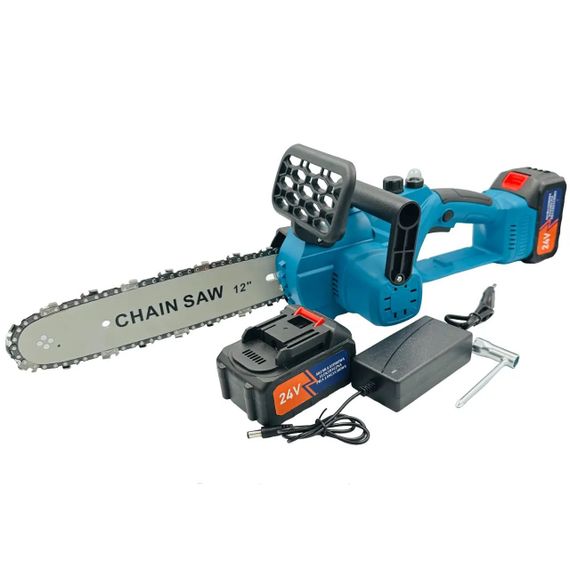 Пила з поперечним двигуном DOMOTEC Chain Saw 12" (30см), Акумуляторна пила для MY-527 точної роботи | Зображення 2