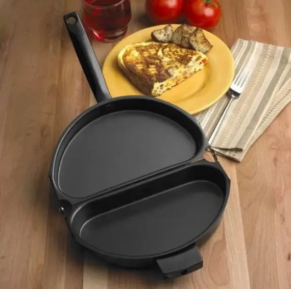 Сковорода омлетница з антипригарним покриттям Folging Omelette Pan | Зображення 3