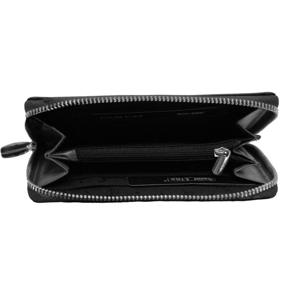 Гаманець жіночий шкіряний Semi Line RFID Black (P8271-0) | Зображення 1
