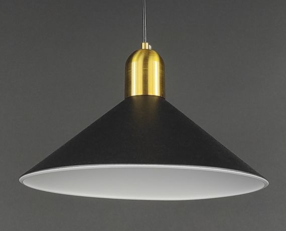 Люстра підвісна на 1 лампочку 27716 Латунь 25-150х35х35 см. | Зображення 3