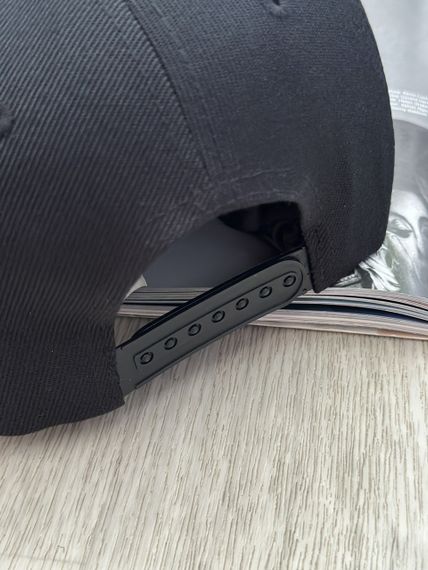 Кепка снепбек (Snapback) Джордан Чорний Jordan 56-61р (9103) | Зображення 2