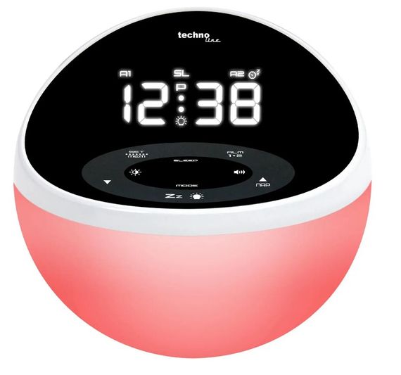 Годинник настільний з радіо Technoline WT500 Black/White (WT500) (DAS301826) | Зображення 7