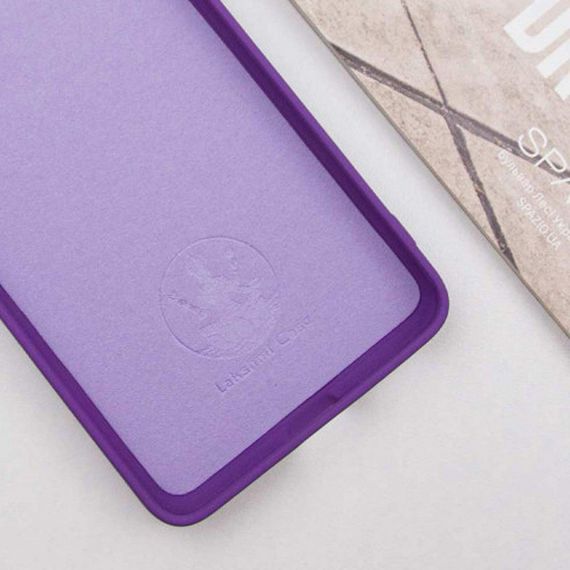 Чехол Silicone Cover Lakshmi Full Camera (A) для Xiaomi Redmi Note 13 Pro+ Фиолетовый / Purple | Зображення 1