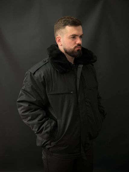 Бушлат чорний B&L ТИТАН