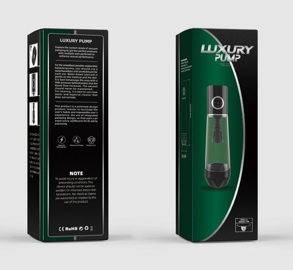 Водонепроникна, автоматична вакуумна помпа із зарядкою від USB CANWIN Luxury Pump, P460AU Sex Aura | Зображення 8