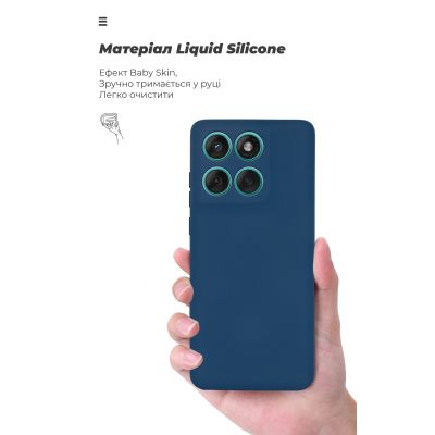 Чехол для мобильного телефона Armorstandart ICON Motorola Edge 60 Fusion 5G Dark Blue (ARM85593) | Зображення 6
