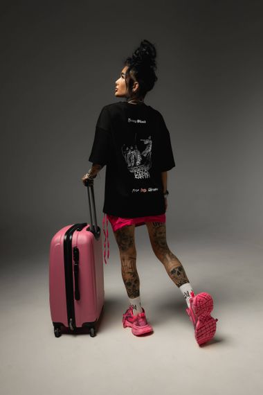 Футболка "ECHO OF TIME"BLACK M | Зображення 4