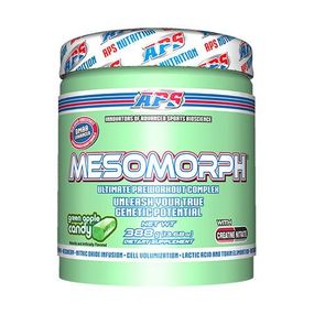 Предтренировочный комплекс Mesomorph 388g ver4 (Geranium Extract) (Green Apple Candy)
