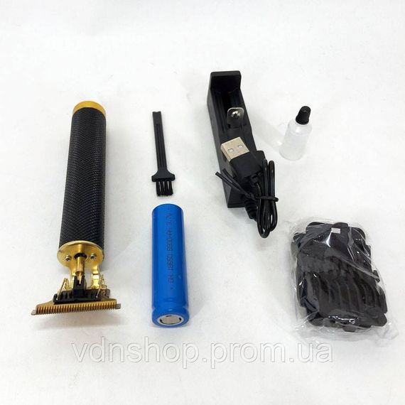 Профессиональный триммер с насадками T9, Мужской триммер для окантовки, Профи машинка для стрижки волос JO-80 | Зображення 6