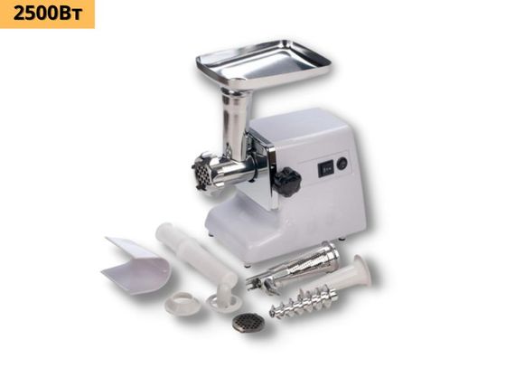 Мясорубка бытовая электрическая с соковыжималкой XPRO HS-0032 2500 Вт белая (HS-0032) | Зображення 1