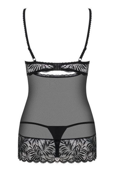 Бебідолл Obsessive Contica babydoll S / M, Черный, S/M | Зображення 1