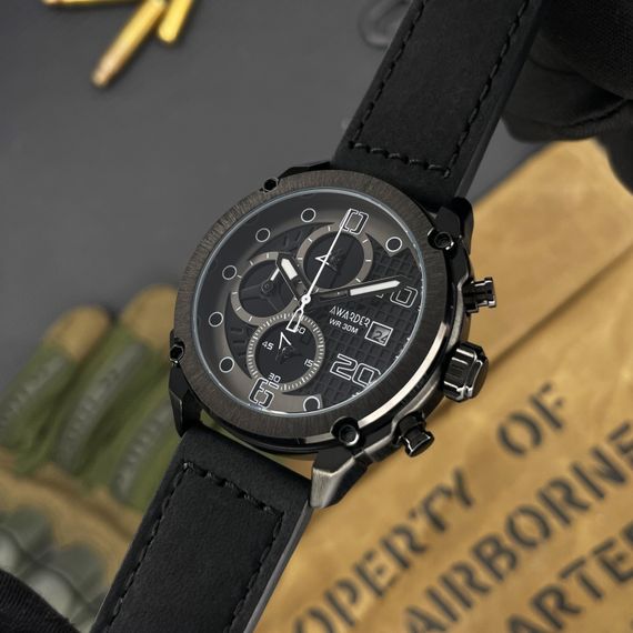 Чоловічий годинник Awarder 016 Black | Зображення 1