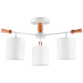 Люстра потолочная E14 40W WH (BKL-641C/3)