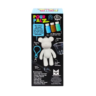 Набор для творчества ToyMonster Pour Palz Флюид Арт - Брелок Мишка (GS-G08162) | Зображення 9