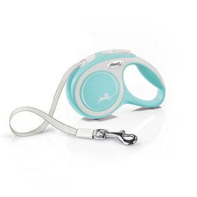 Рулетка Flexi New Comfort XS, лента 3 м, голубой