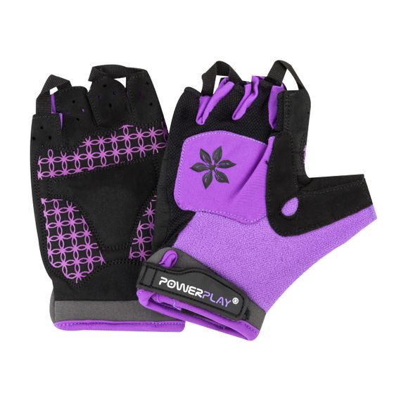 Велорукавички жіночі PowerPlay 5284 Фіолетові XS | Зображення 3