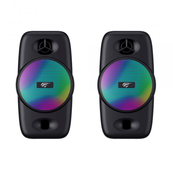 Стерео колонки ігрові HAVIT HV-SK213 USB RGB Black