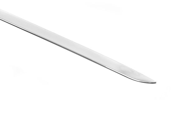 Кромка багажника SD (нерж) OmsaLine - Итальянская нержавейка для Volkswagen Passat B8 2015-2024 гг | Зображення 5