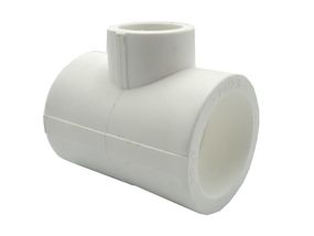 Трійник редукційний PPR Ø40x20x40 білий колір