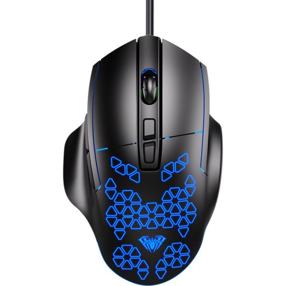 Мишка Aula F812 USB Black (6948391213132) | Зображення 1