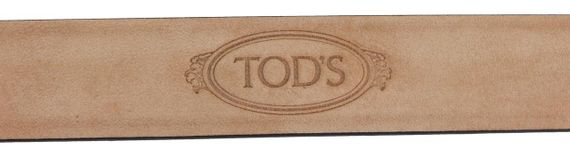 Жіночий шкіряний ремінь Tod's, Італія,  чорний | Зображення 8