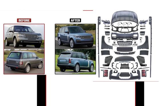 Комплекту рестайлінгу в 2020 рік (без дверей) для Range Rover III L322 2002-2012 рр